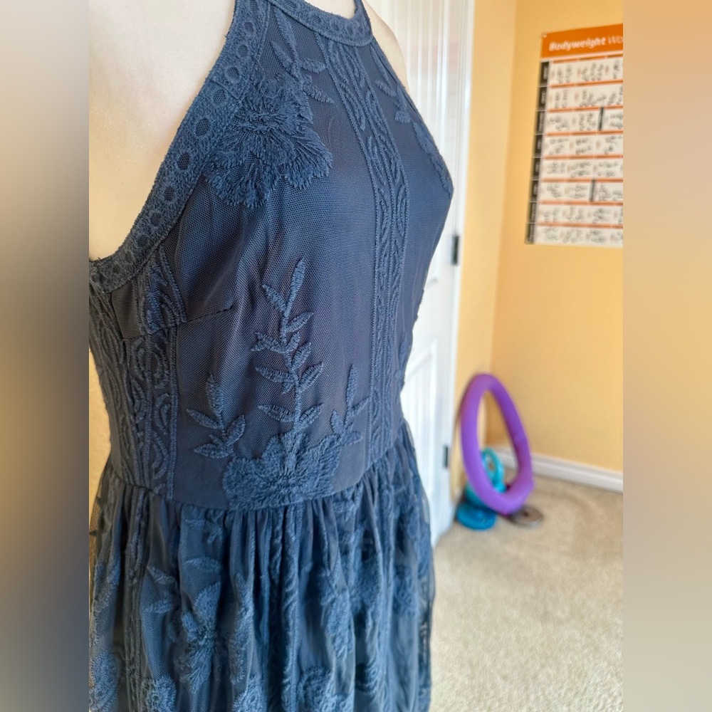 Beautiful Navy Sundress - Picture 2 of 11